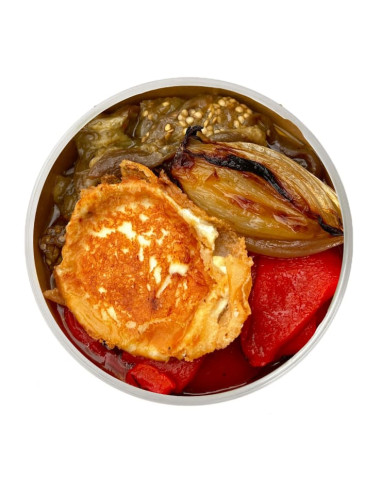 Escalivada amb Formatge de Cabra