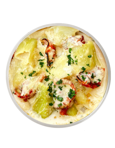 Puerros Asados con Miso