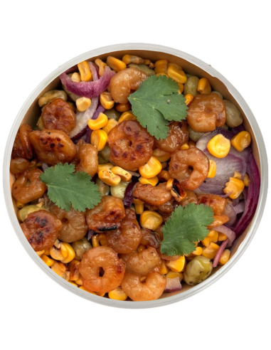 Sautéed Prawns with Broad Beans and...