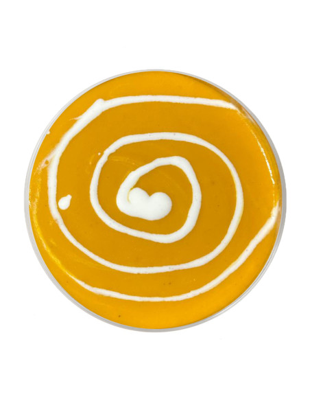 Crema Fría de Zanahoria y Coco