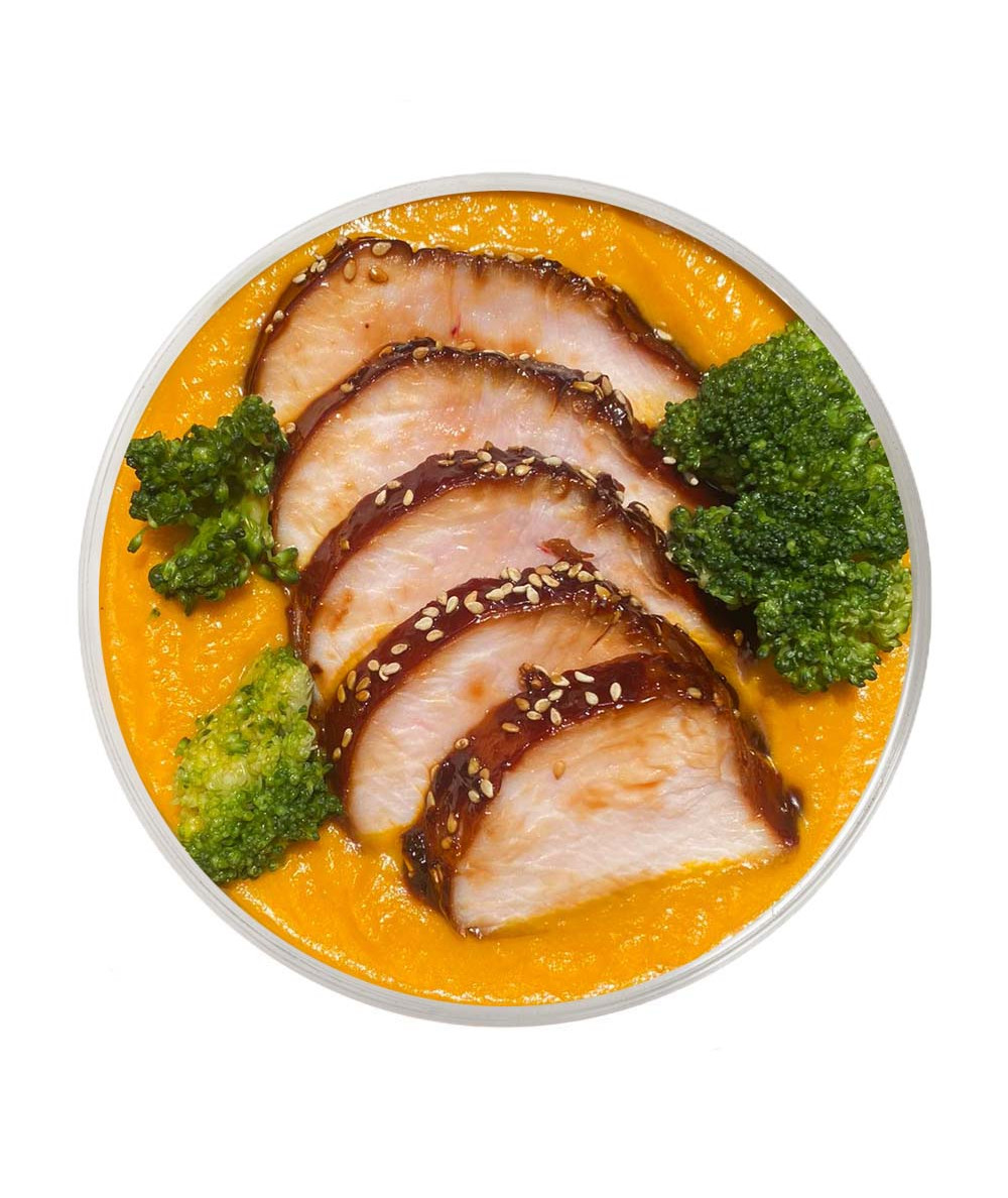 Oven-Roasted Turkey with Soy & Honey...