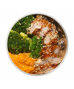 Gall d'indi al Forn amb Salsa de Soja i Mel