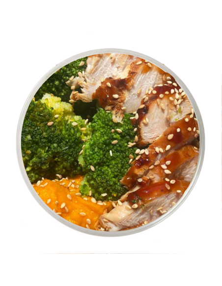 Oven-Roasted Turkey with Soy & Honey Sauce