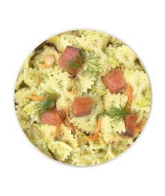 Farfalle con Salmón Ahumado