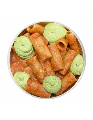 Vegan Rigatoni with Tomato Sauce