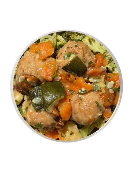 Albondigas de Pavo al Estilo Mediterraneo