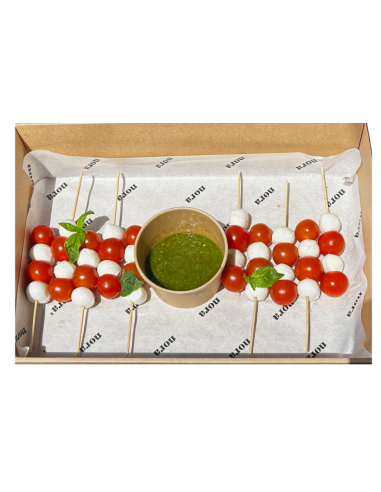 Box Broquetes Caprese