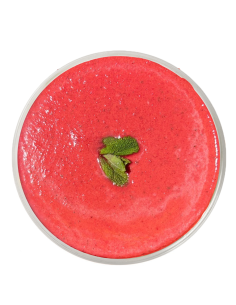 Gazpacho de tomate, manzana...