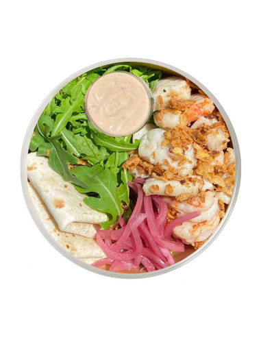 Taco de Peix a l'Estil Califòrnia