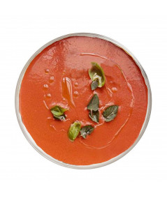 Gazpacho de Sandía, Tomate & Albahaca