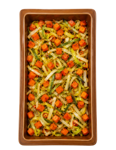 Baked Leek and Carrot