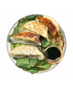 Prawn and Chicken Gyozas