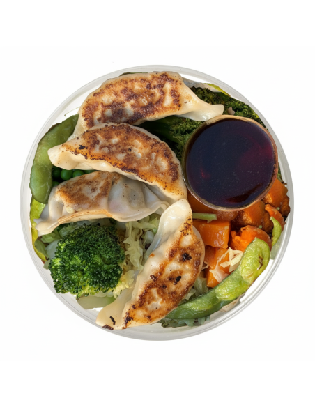 Gyozas de Langostino y Pollo