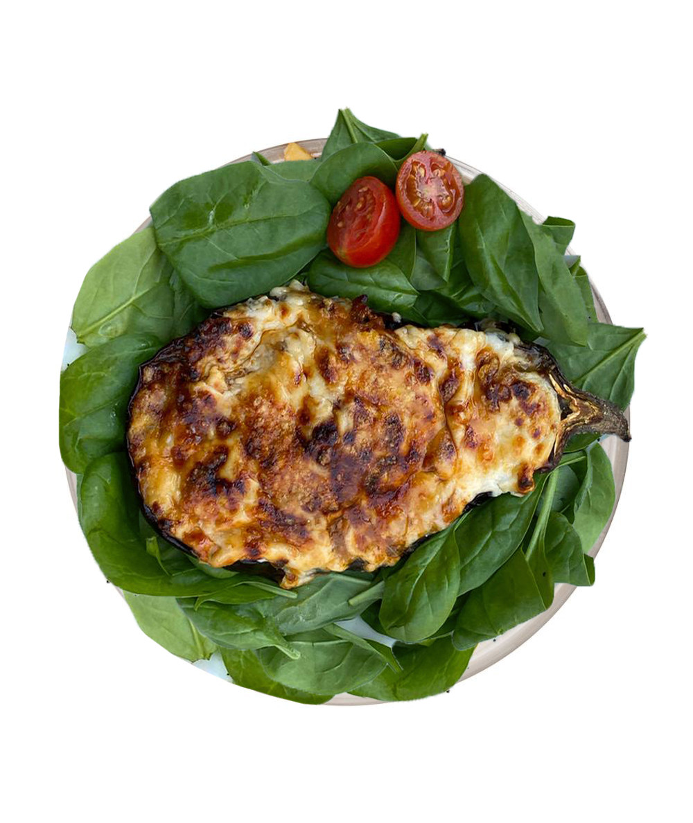 Stuffed Eggplant with Meat