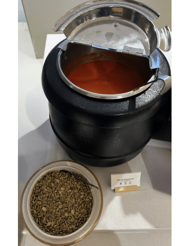 Gazpacho de Sandía, Tomate & Albahaca