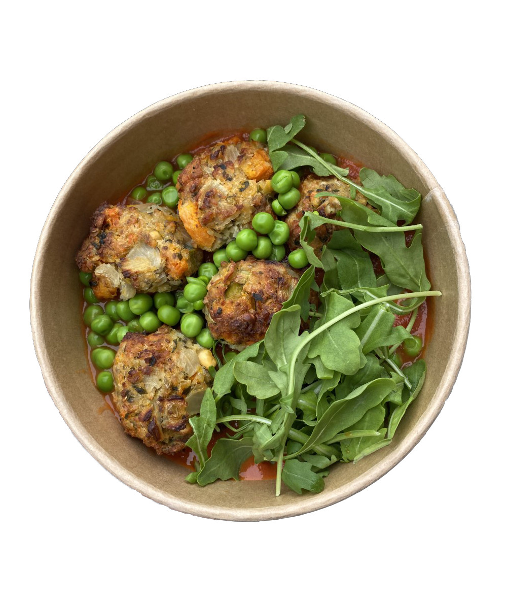 Albóndiga Provenzal Vegana