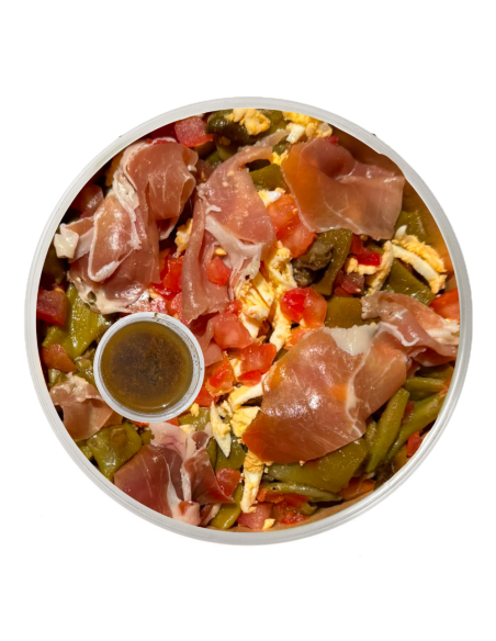 Judías Verdes, Huevo & Jamón Serrano