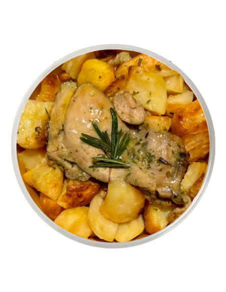 Pollastre al Forn amb Romaní & Herbes