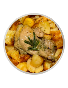 Baked Chicken Thigh with...