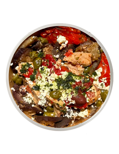 Pollo al Estilo Griego