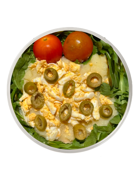 Cold Summer Cake with Tuna and Egg