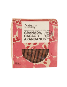 Cocoa and Pomegranate Bars