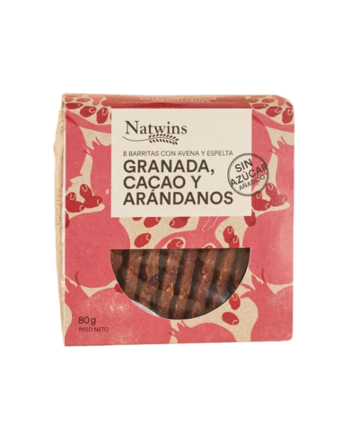 Cocoa and Pomegranate Bars