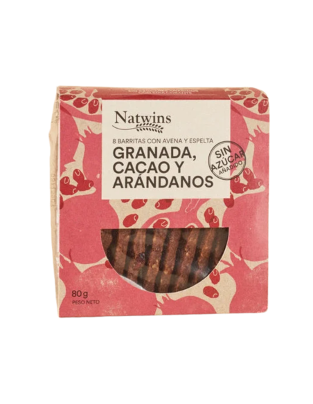 Cocoa and Pomegranate Bars