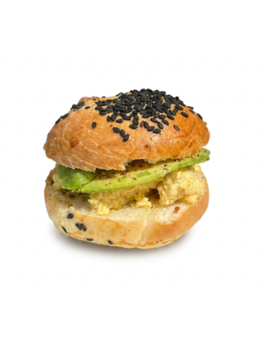 Mini Bagel with Scrambled Egg