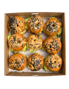 Box Mini Bagel con Huevo...