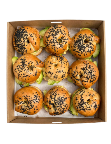 Box Mini Bagel with Scrambled Egg