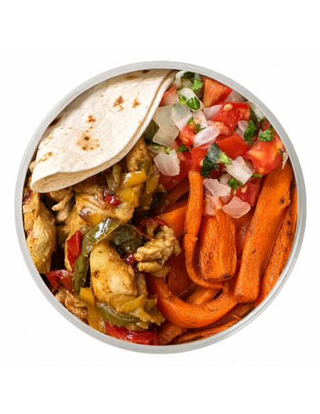 Fajita de Pollo y Verduras