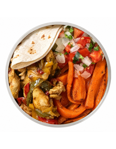 Fajita de Pollo y Verduras
