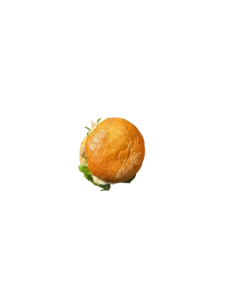 Brioche de Atún, Mayonesa y Rúcula