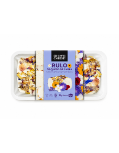 Rulo Queso de Cabra Flores