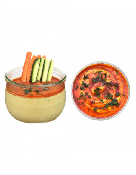 Hummus con Crudités