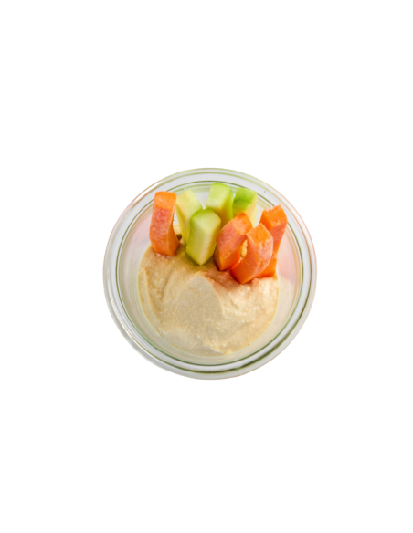 Shot Hummus con Crudités