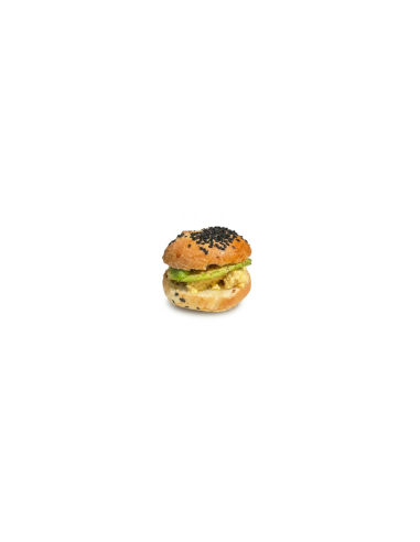 Mini Bagel con Huevo Revuelto