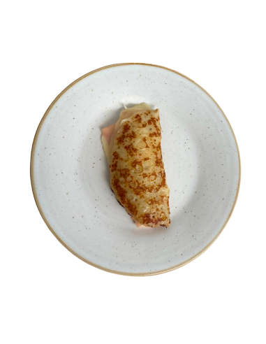 Mini Crepe de Jamón Dulce y Queso