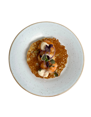 Mini Crepe de Langostino y Mayonesa...