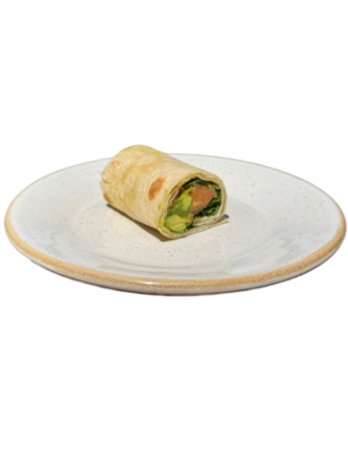 Mini Wrap de Salmó, Alvocat i Ruca