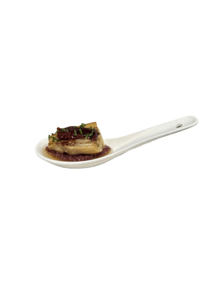 Cullereta de Flor de carxofa confitada (5 ud)
