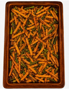 Asparagus and Sweet Potato