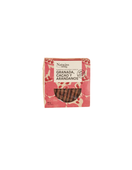 Cocoa and Pomegranate Bars