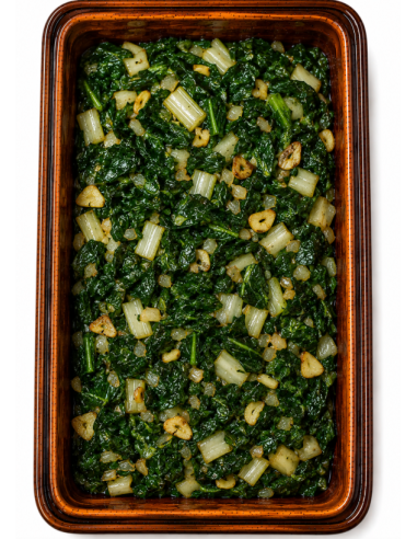 Swiss chard with Garlic and Sautéed...