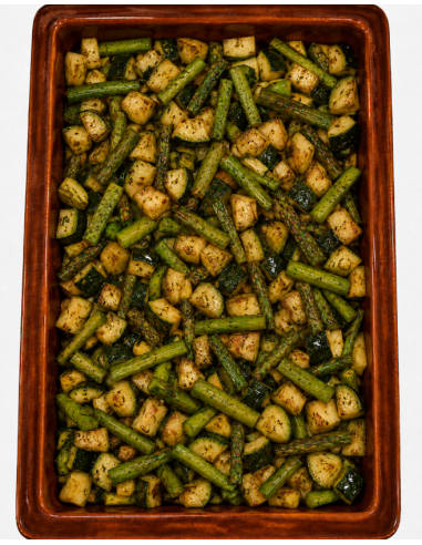 Sautéed Asparagus and Zucchini