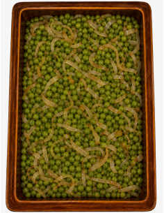 Peas with Caramelized Onion