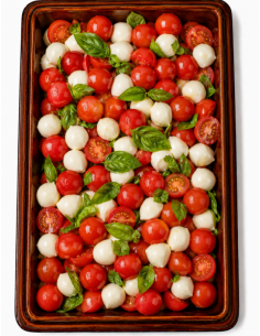 Tomate cherry, Mozzarella...