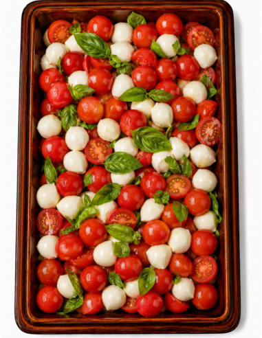 Cherry Tomato, Pearl Mozzarella and...
