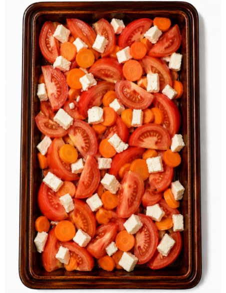 Salteado de Verduras con Soja